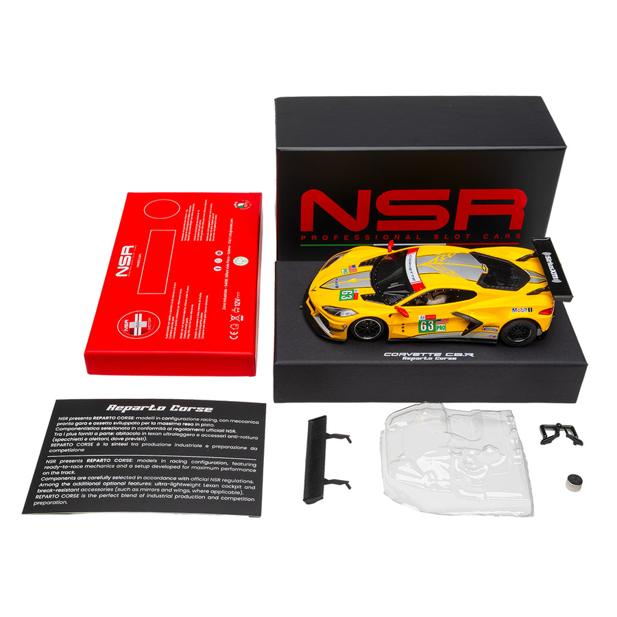 0549RCW-SW_CORVETTE C8.R LE MANS 24H 2021 GTE PRO #63_WOODEN TRACKS_B