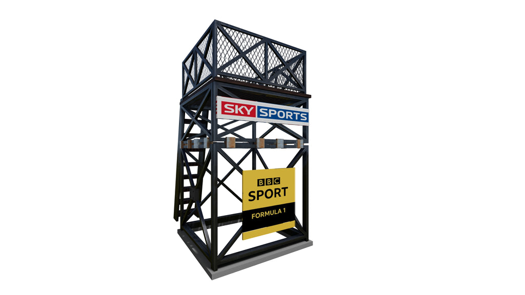 TV Crew Camera men Platform – SlotCarArchitect