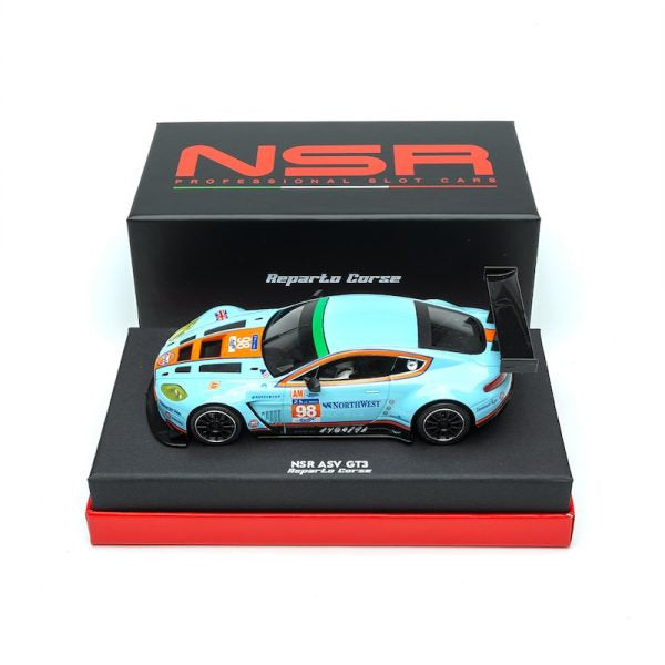 ASV LE MANS 2014 #98 GTE AM RACING DEPARTMENT- SW-SETUP WOODEN TRACK