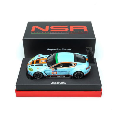 ASV LE MANS 2014 #98 GTE AM RACING DEPARTMENT- SW-SETUP WOODEN TRACK