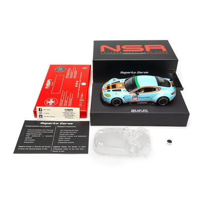 ASV LE MANS 2014 #98 GTE AM RACING DEPARTMENT- SW-SETUP WOODEN TRACK