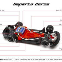 ASV LE MANS 2014 #98 GTE AM RACING DEPARTMENT- SW-SETUP WOODEN TRACK