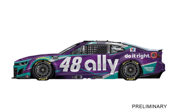 NASCAR Camaro NextGen ZL1 "Hendrick Motorsports, Alex Bowman, No.48" Season 2026