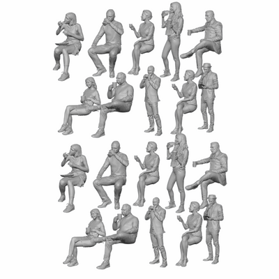 Eating People  x20 Figurines
