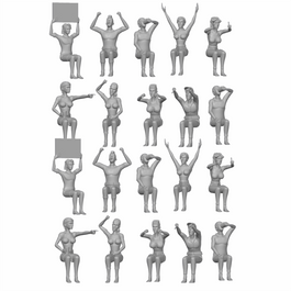 Buy 2 x Firestone Pavilions and Get FREE Cheering Crowd Figurines