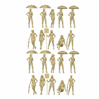 Pit Lane Girls  x20 Figurines