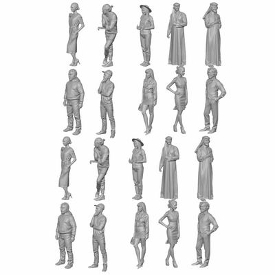 Free Standing People