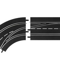 DIGITAL Lane Change Curve left out to in