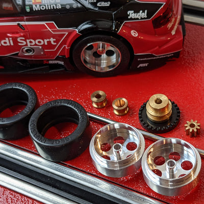 1/32 Carrera(R) DTM Tuning Complete rear kit-w/ Urethanes - UPGRADED