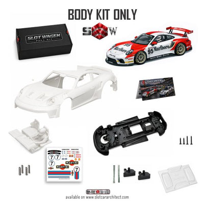 Slotwagen Porsc 911 version  Body Kit