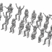 F1 CHEERING CROWD