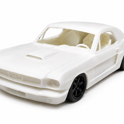 Slotwagen Stallion Mustang ver 1966 GT 350 PRO FULL KIT