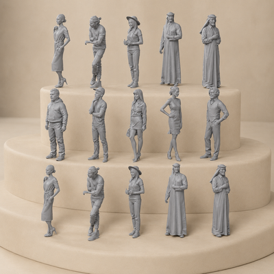 Free Standing People