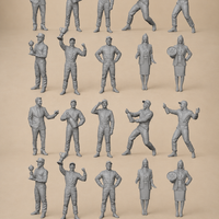Podium  x20 Figurines