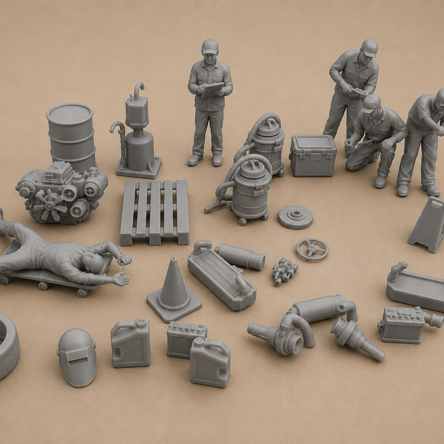 Garage Set - Mechanics