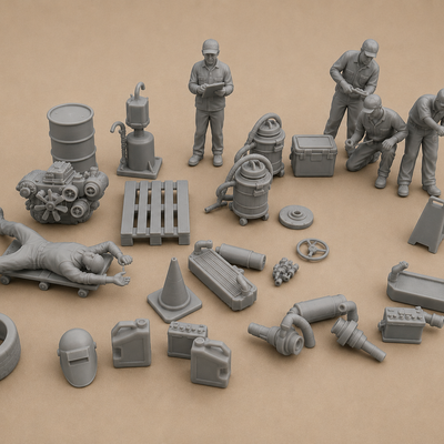Garage Set - Mechanics