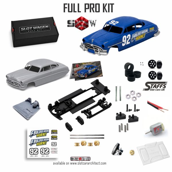 SlotWagen Hudson Hornet Full Pro Kit