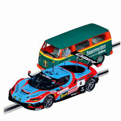 Buy an Carrera Evolution and a Jaggermeister Bus
