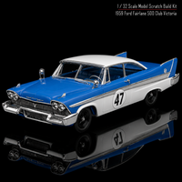Slotwagen 1959 Ford Fairlane 500 Club Victoria FULL PRO KIT