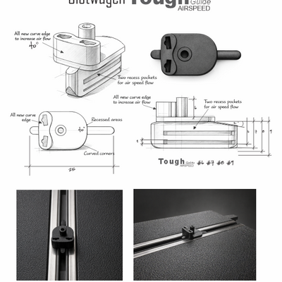 Tough Guides Slotwagen Guide and Braides  Kit