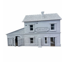 Vintage Garage with 20 Vintage Figurines