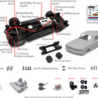 Slotwagen Stallion Mustang ver 1966 GT 350 Body Kit