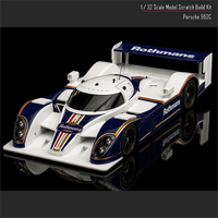 Slotwagen Porsche 962C FULL PRO KIT