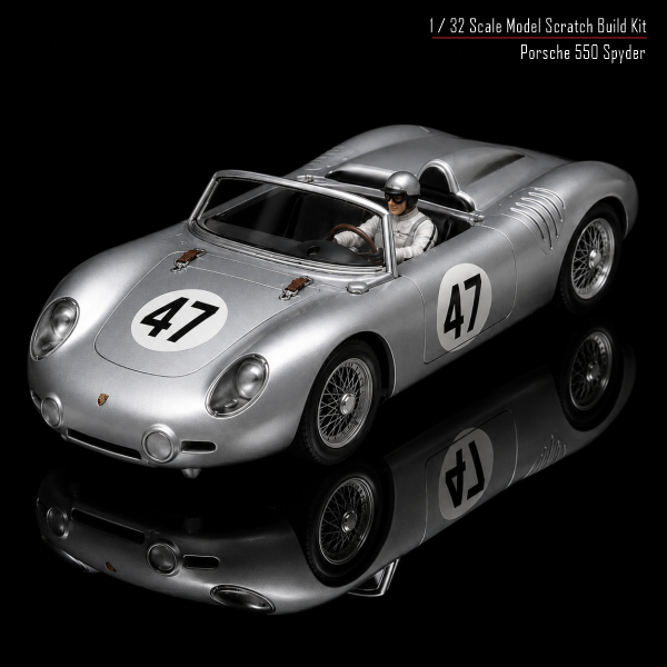 Slotwagen Porsche Spyder FULL PRO KIT