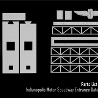 Indianopols Motor Raceway Entrance Gate