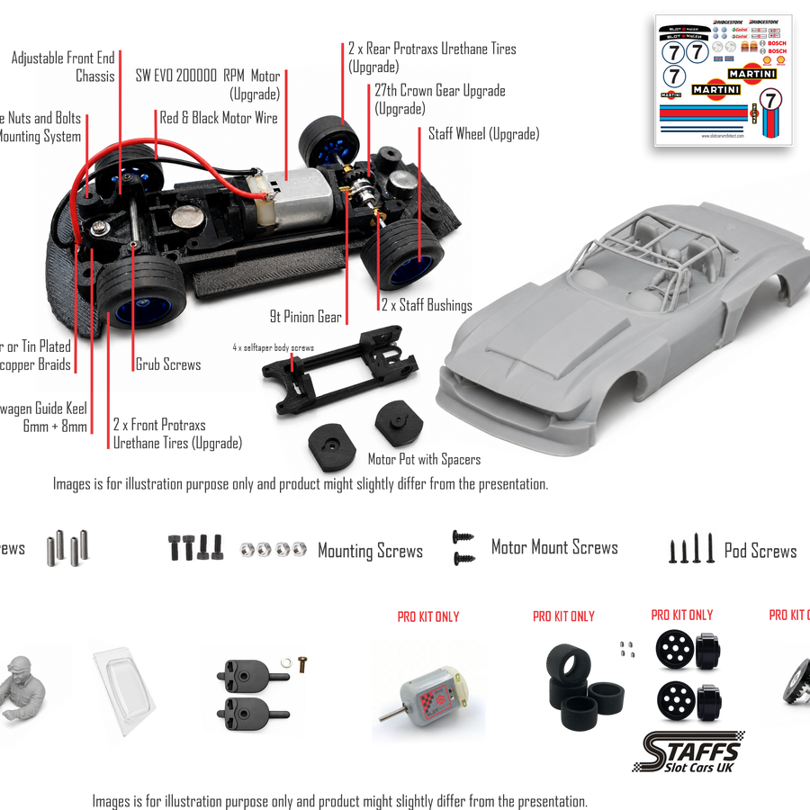 Corvette Z2 Stingray Custom Full Pro Kit
